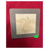 Antique Wheel Chair Man Photo