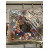 Vintage 4th of July Wreath