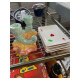 Ace Playing Card Dishes and Candle Holders