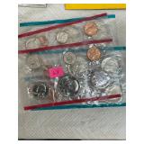 2 1972 Uncirculated Coin Sets