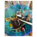 Bowl with Nautical Ornaments