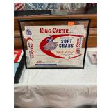 Vintage King Carter Soft Crab Irvington Labels