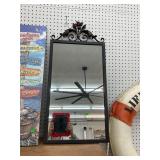 Vintage Iron  Wall Hanging Mirror