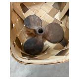 Picking Basket and Antique Propeller