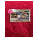 Georgia Gold Rush Buck 1/2 Grain