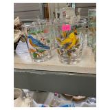 Vintage Bird Glasses