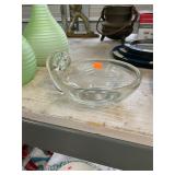 Art Glass Dish Possibly Steuben