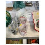 Vintage Kentucky Derby Glasses and Dishes