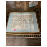 Vintage Virginia Map