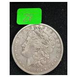 1884 Morgan Silver Dollar Coin