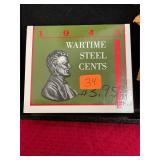1943 Wartime Steel Pennies