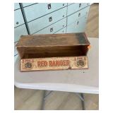 Red Ranger Fox Cigar Box
