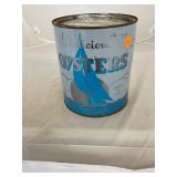 Cowart Seafood Lottsburg Gallon Oyster Can