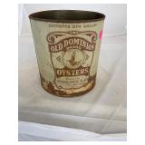 Old Dominion Brand Irvington Packing Gallon Oyster