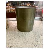 Elwood Callis Grimstead VA Gallon Oyster Can