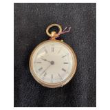 14K Antique Gold Case Pocket Watch