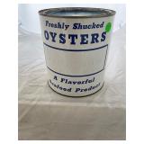 J M Booth Kilmarnock Va Gallon Oyster Can