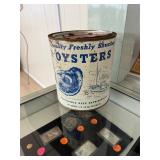 Callis Seafood Millenbeck VA 27 Oyster Can