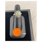 Native American Nelson Turquoise Sterling Ring