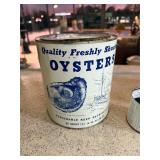 Conrad and Son Mollusk, VA Gallon Oyster Can