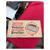 Vintage NOS Coleman Toaster Griddle Broiler