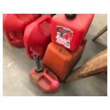 3 Gas Cans Lot