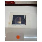 Signed Wall Art Picture "Inside" in Frame