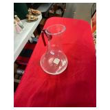 Turkey Art Glass Pitcher