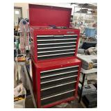 Large Craftsman Toolbox with Tools