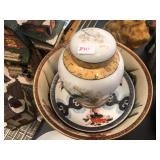 Antique East Asian Art Dish