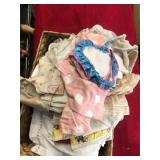 Vintage Doll Clothes Box Lot