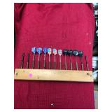 Wooden Tray of Darts
