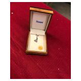 Stauer Sterling Gemstone Necklace