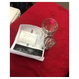 2 Heisey Glass Cups Lot