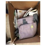 Books and Camera Case Box Lot