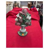 Vintage Flower Cast Iron Door Stop