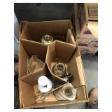 Antique Miscellaneous Oil Lamps Lot