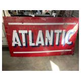 Vintage Double Sided ATLANTIC Sign