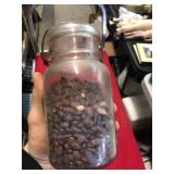 Vintage Jar of Coffee Beans