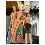 Vintage Ken Barbie Doll Box Lot