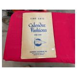 Vintage 1951 salesman Advertising Calendar