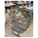 2 Wrought Iron Chiars