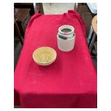 2 Piece Antique Pottery Lot