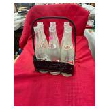 Pepsi Cola Carrier and Bottles