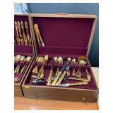 Gold Flatware Set