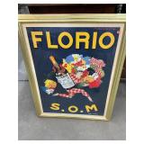 Florio S O M Poster Framed