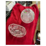 2 Crystal Bowls
