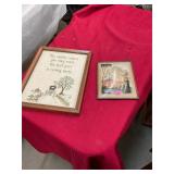 2 Piece Vintage Wall art