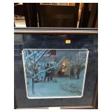 Strategy in the Snow Civil War Print