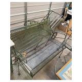Wrought Iron Loveseat